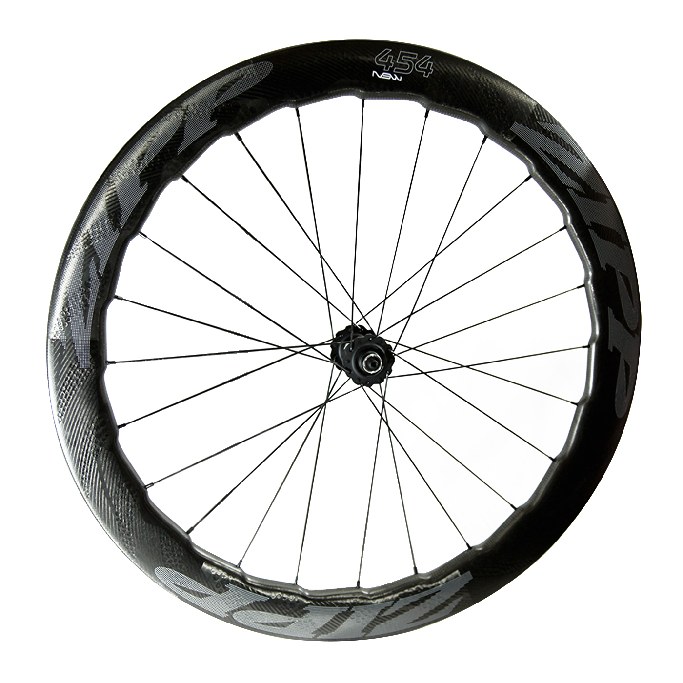 Rin Armado Delantero ZIPP 454 NSW Clincher 700C Carbon 24R 12-15 Freno Disco 00.1918.350.000 - Image 1