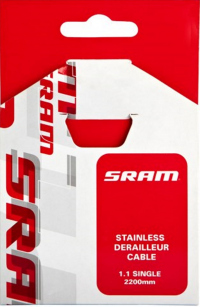 Cable para Cambios SRAM Ruta/MTB 1.1mmX2200mm Acero Inoxidable 00.0000.200.811 - Image 1
