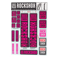 Calcomania para Suspension ROCK SHOX 30/32 RS1 Magenta 11.4318.003.503