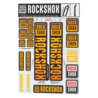 Calcomania para Suspension ROCK SHOX 30/32 RS1 Ne02 Naranja11.4318.003.499