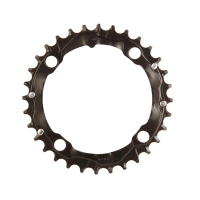 Disco para Multiplicacion TRUVATIV Montaña 32D V7 104 BCD Aluminio Negro 11.6215.088.000