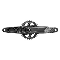 Multiplicación SRAM MTB 32D 175 Alumino GX EAGLE 1X12P. Sin Tazas DUB Negro 00.6118.530.000