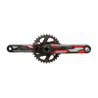 Multiplicación TRUVATIV Eagle DESCENDANT CoLab Troy Lee Designs Boost148 DUB 12P 165mm 32D Rojo 00.6118.577.004