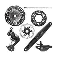 Grupo de Cambios SRAM Eagle 90 DUB EMTB 170 BOSCH (Mando 1 clic C/Abrazadera FC Eagle 90 ISIS 170 CR T-Type 36D Cadena GX T-Type 00.7918.337.006