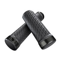 Puños para Manubrio ROCKSHOX Texturizados TwistLoc 77/125mm C/Abrazaderas y Tapones Base B1+ 2023+ 00.4318.026.003