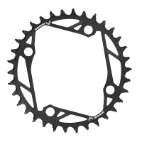 Disco para Multiplicación SRAM T-TYPE 34T 104BCD Acero (incluye tornillos y tuercas negras) 11.6218.057.000