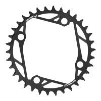 Disco para Multiplicación SRAM T-TYPE 36T 104BCD Acero (incluye tornillos y tuercas negras) 11.6218.057.001