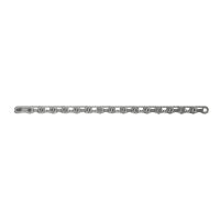 Cadena SRAM 126 Eslabones 12/13P CN-RED-E1 RED Flattop Con Power Lock Plata 00.2518.065.015