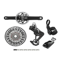 Grupo de Cambio SRAM Eagle XXSL AXS T-Type (Cambio Trasero, Cargador, POD, Multiplicación PM 165 34D, Cadena, Cassette 10-52) 00.7918.166.005